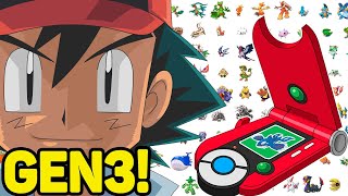 O ASH CAPTUROU TODOS POKÉMON E COMPLETOU A POKÉDEX DE HOENN [upl. by Ernest]