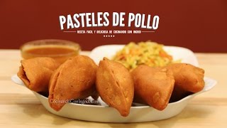 COMO HACER PASTELITOS DE POLLO SALVADOREÑOS [upl. by Julita]