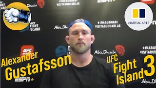 Alexander Gustafsson Khamzat Chimaev a future UFC champ [upl. by Ahserkal]