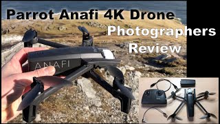 Parrot Anafi 4k Drone  Photographers Review [upl. by Eki]