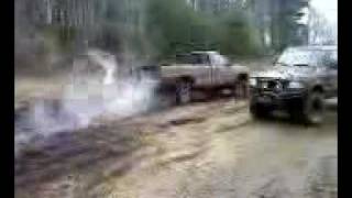 Beating 2001 Lifted Silverado V6 43 5 speed [upl. by Ardied]