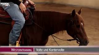 Westerntraining mit Felix Schnabel  Volte und Kontervolte [upl. by Ilanos]