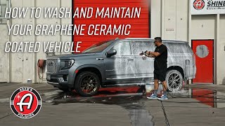 How to Wash and Maintain Your Graphene Ceramic Coated Vehicle [upl. by Asyla]