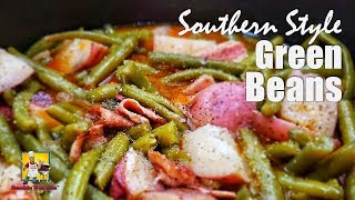 Best Southern Green Beans  Green Beans Recipe [upl. by Aidam418]