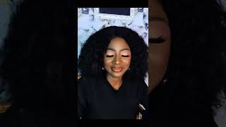 Black skin doesnt crack  EASIEST BLACK SKIN MAKEUP blackskinmakeup makeup makeuptutorial [upl. by Calderon]