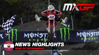 News Highlights  MXGP of Pietramurata 2021 Motocross [upl. by Oetsira688]