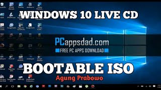 How To Create Bootable Windows 10 Live Cd ISO  Free Download [upl. by Shannah]