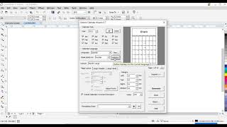 CREACIÓN DE CALENDARIO WIZARD EN COREL DRAW [upl. by Corwin458]