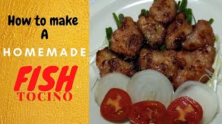 How to make a Homemade FISH TOCINODetailed Process [upl. by Carling305]