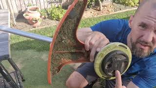 STIHL AutoCut C262 Maintenance  Hard To Rewind String Trimmer Bump Head FIX [upl. by Willtrude]