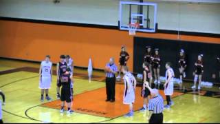 Lynn Camp Boys vs Burgin Basketball  December 3 2013 [upl. by Ekalb]