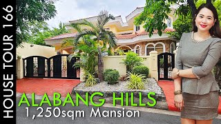 Presenting This Alabang Hills Mansion A Dream Home on Expansive Grounds  House Tour 166 [upl. by Gavrah]