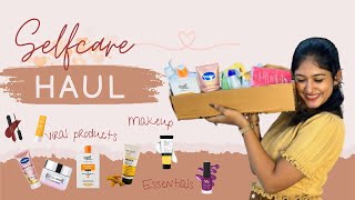 SELFCARE HAUL  viral Skincare products  skincare fypシ゚viral kalyani haul [upl. by Gnehs]