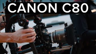 CANON C80  Atlas Mercury Anamorphic  On Set First Impressions [upl. by Anitnahs]