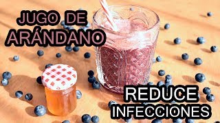 Jugo de arándano para aliviar infecciones urinarias  Bona Vida [upl. by Ahseid384]