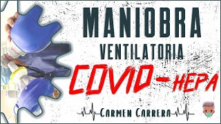 📌MANIOBRA VENTILATORIA en la COVID19 durante la RCP con AMBU Filtro HEPA [upl. by Ondrea561]