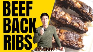 Unbelievable Smoked Beef Ribs In The Oven [upl. by Tesil]