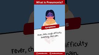 What is Pneumonia  Symptoms Causes and Treatments pneumonia lungshealth [upl. by Ikairik417]