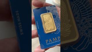 1 oz pamp gold bar [upl. by Odraboel334]