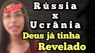 PROFECIA RÚSSIA E UCRÂNIAVEJA O QUE DEUS MOSTROU A ESSA IRMÃ NESSE SONHO PROFÉTICO [upl. by Nylzaj]