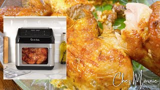 El mejor pollo rostizado en air fryer ¡Crujiente por fuera y jugoso por dentro [upl. by Philipson]