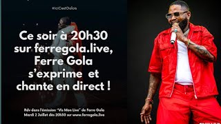 Message de Ferre Gola avant lémission Vis mon live et FestiGola [upl. by Vil752]