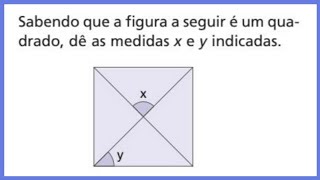 Quadriláteros Propriedade dos Quadrados — Geometria Plana [upl. by Nylesaj]