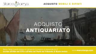 Acquisto Antiquariato  Marco Targa [upl. by Clio439]