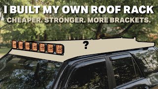 HOW I Built A Strong Roof Rack for Cheaper Than Anything For Sale [upl. by Acireed]