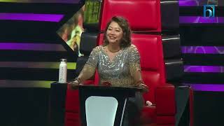 Anuhya Tamang quotSapana Bhai AankhamaSong the voice kids 3 [upl. by Anelleh]