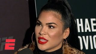 Rachael Ostovich on Greg Hardy battling through adversity to fight in Brooklyn  ESPN MMA [upl. by Suivatra]