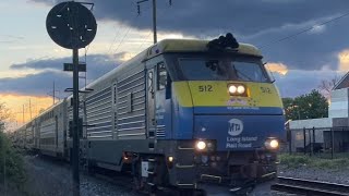 LIRR trackside tour PatchogueSpeonk plus trains We show all nonprivate road crossings 5223 [upl. by Alina521]