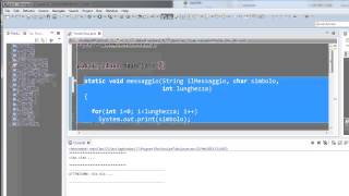 Java  corso base Playlist 1 ITA 6z5 sottoprogrammi  TERZA PARTE [upl. by Aneem]