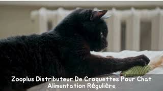 Zooplus Distributeur De Croquettes Pour Chat Alimentation Régulière [upl. by Anikal826]