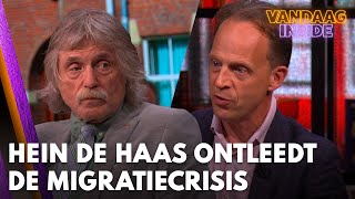 Socioloog Hein de Haas ontleedt bij Vandaag Inside de migratiecrisis in Nederland  VANDAAG INSIDE [upl. by Erret]