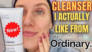 The Ordinary SECRETLY Launched A NEW CLEANSER That I Actually Like… Glucoside Cleanser Review [upl. by Analle]