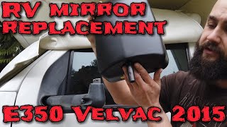 Fixing RV E350 mirror Velvac 2015 [upl. by Llehcram]