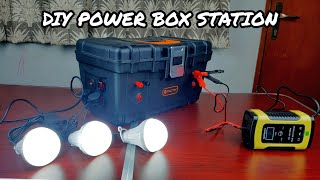 CAMPING CAMPERVAN ROAD TRIP PASTI BUTUH INI  DIY POWER STATION BOX BUDGET 1JTAN TERMASUK AKI 20AH [upl. by Ellecrad426]