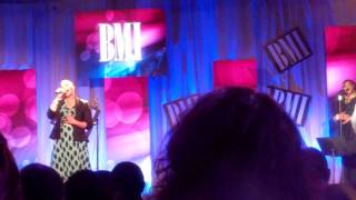 Faith Evans amp Timiney Figueroa Calling My Name at BMI Luncheonmp4 [upl. by Iemaj]