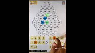 Number Hive Printable Game Board  Multiplication of Integers 110 [upl. by Kiyoshi]