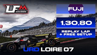 URD LOIRE 07  FUJI  13080  SETUP  REPLAY  LFM ASSETTO CORSA [upl. by Chaney23]