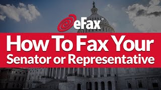 How To Fax Your Senator or Representative [upl. by Ellard274]