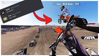 I 1v1d the FASTEST player in Mx Bikes [upl. by Dorkus]