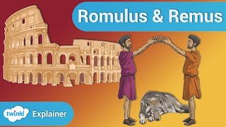 Romulus and Remus  KS2 Roman History [upl. by Bolling]