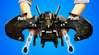 Boone Adds FIRING MISSILES to LEGO 1989 Batwing 76161 Building Tutorial [upl. by Mccowyn494]