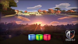 √ Aesthetic Shader MCPE  WME 30 Final Version [upl. by Tegirb]