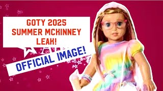 American Girl News amp Leaks Girl of the Year GOTY 2025 Summer McKinney First Official Image [upl. by Emarej773]