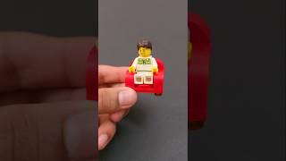 Making of single sofa out of LEGO with minifigure  MOC [upl. by Nirat]