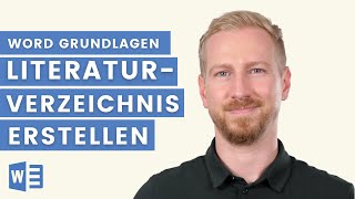 Literaturverzeichnis erstellen in Word  Richtig Zitieren mit Fußnoten und Quellenverzeichnis [upl. by Hilde]