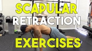 How to Retract Your Shoulder Blades for Best Scapular Retraction [upl. by Gisella390]